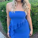 Blue Frill Two Piece Set Size M Photo 0