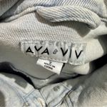 Ava & Viv  Light Wash Denim Jacket • Women’s 1X • Stretch Jean Jacket Photo 7