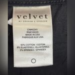 Anthropologie Velvet Graham & Spencer Wax Coated High Waisted Skinny Jeans Sz 25 Glossy Photo 6