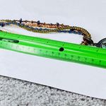 Multistrand Beaded Necklace Center Dangle Earth Tones Photo 11