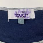 Women's Tampa Bay Rays MLB Baseball Navy Gray T Photo 2