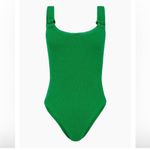 Hunza G Domino One Piece in Emerald Green Size undefined Photo 1