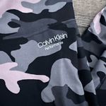 Calvin Klein Black and Pink Camouflage Leggings Photo 3