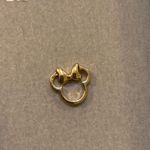 BaubleBar Disney x  Minnie Mouse Outline Earrings in Gold Photo 1