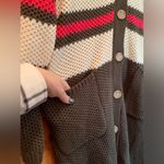 Jessica Simpson  Marina Varsity cardigan duster nwt women’s size small. Photo 5