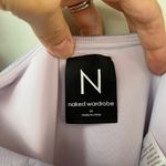 Naked Wardrobe Croc Embossed Faux Leather Tank Bodysuit Size XS Square Neck Photo 3