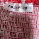 Angashion Again Floral Red Button-Down Dress size 5 s-vintage Photo 3