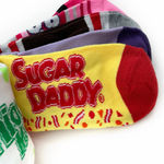 Tootsie Roll Candy Womens No Show Socks Sugar Daddy Junior Mints Blow Pop Gift Pink Photo 7