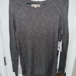 Kohl's Gray Crew Neck Sweater Size L Photo 0
