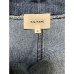 New. R.G KANE stretch patchwork denim skirt Blue Size 2 Photo 8