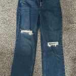 Abercrombie & Fitch Abercrombie The Ankle Straight Ultra high Rise Jeans Curve Love Photo 0