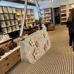 Coach Nolita 19 In Signature Canvas With Floral Applique ch619 Photo 5