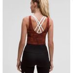 Power Pivot Everlux Tank Top in Lululemon Logo Ombre Red size 10 Photo 2
