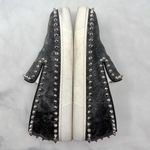 Christian Louboutin Pik Boat Studded Camo Leather Slip On Flat Sneaker Shoes 38 Photo 6