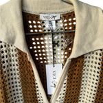 VICI x Caitlyn BRADLEY CROCHET BUTTON DOWN COVER UP TOP NWT M Photo 2