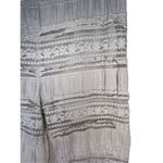 Entro  Boho White Crochet Lace Casual Stretchy Flare Style Pants Photo 1