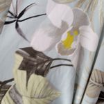 NWT Womens Midnight Bakery Blush Blue Floral‎ Crane Wrapper Robe M/L * Photo 1