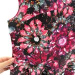 Ted Baker Ted‎ Baker Women’s Crystal Brooch Skater Dress Pink Magenta Jewel Tone Gem Mini Photo 2