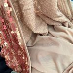 BCBGMAXAZRIA BCBGMAXARIA SEQUIN DRESS MARTA ROSE GOLD FITTED STRETCH PARTY HOLIDAY LARGE Photo 8