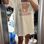 Vintage 90s 80s cat coffee night shirt size S/M cat lover crazy cat lady White Photo 4