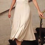 EXPRESS Satin Midi Slip Dress Photo 0