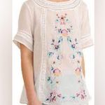 Umgee Floral Embroidered Blouse by  Photo 1