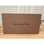 Gianvito Rossi Amour 85 Metallic Leather Mules Gold Silk Size 9.5 US 40 EU NIB Photo 15