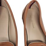 Tommy Hilfiger  Slip On Leather Loafers Shoes Brown Camel Round Toe Size 9M Photo 3
