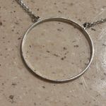 Lele Sadoughi Silver Circle Necklace Photo 2