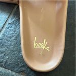 Beek Courser Slides Honey Tan Leather 9 Photo 1