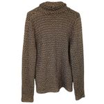 Jones New York Signature sweater blazer size medium womens - black and gold Photo 2