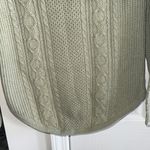 Jeanne pierre  Sage Cable Knit Sweater Photo 1