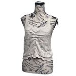 Freshmen 1996 Crochet Cottegecore Coquette Beige Sweater Set Y2k Vtg Crochet L Size L Photo 4