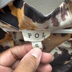 POL Multicolor Abstract Long Sleeve Shirt Photo 4