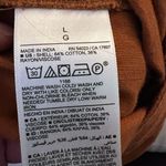 Old Navy Tiered Button Front A-Line Brown Midi Skirt in Size Large Photo 12