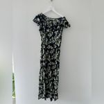 Reformation  Lisola Green Floral Dress L Photo 3