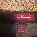 Gloria Vanderbilt Giselle Womens Flare Jeans Size 16 Dark Wash Made Madagascar Photo 1