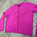 C by Bloomingdales Women Cashmere Cardigan Sweater Pink Button Sz XLCareer Comfy Photo 2