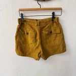 Madewell  Relaxed Military Shorts Slouchy Size 25 Yellow Gold Tan Photo 2
