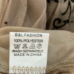 B&L midi embroidered lace lined skirt Very boho cute w/graphic tee Black Size undefined Photo 5