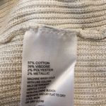 Tommy Bahama  Sweater Boat Neck Pullover Striped Ribbed Hem Striped Cream S Photo 38