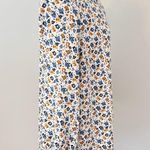 Mario Serrani  Floral Print V-Neck Tunic Blouse Size Large Photo 5