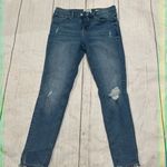 Kensie  the ultimate high rise distressed blue jeans Photo 2