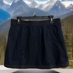 Abercrombie & Fitch Chic‎ NWOT Y2K  Sz10 Denim Mini Zip Through Front Skirt Pocket Photo 1