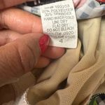 Bettie Page Sarong Cherry Plaid Swimsuit Pinup Retro Rockabilly Red White Size 4 Photo 5