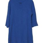 Sue Designer Knits Sweater Dress in Colonial Blue – Size 40 Photo 0