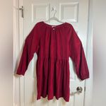 Universal Threads Universal Thread Women's XL Red
Balloon Long Sleeve Corduroy Mini Shift Photo 6