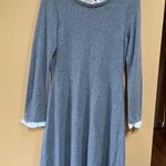 Tahari Gray with Merino Wool Dress Size Small Photo 0