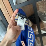 Versace  Greca Bluette-Oro Border Bralette Triangle top swimsuit bikini Photo 3