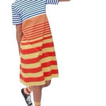 MARNI x Uniqlo Striped‎ Midi Dress Blue Photo 0